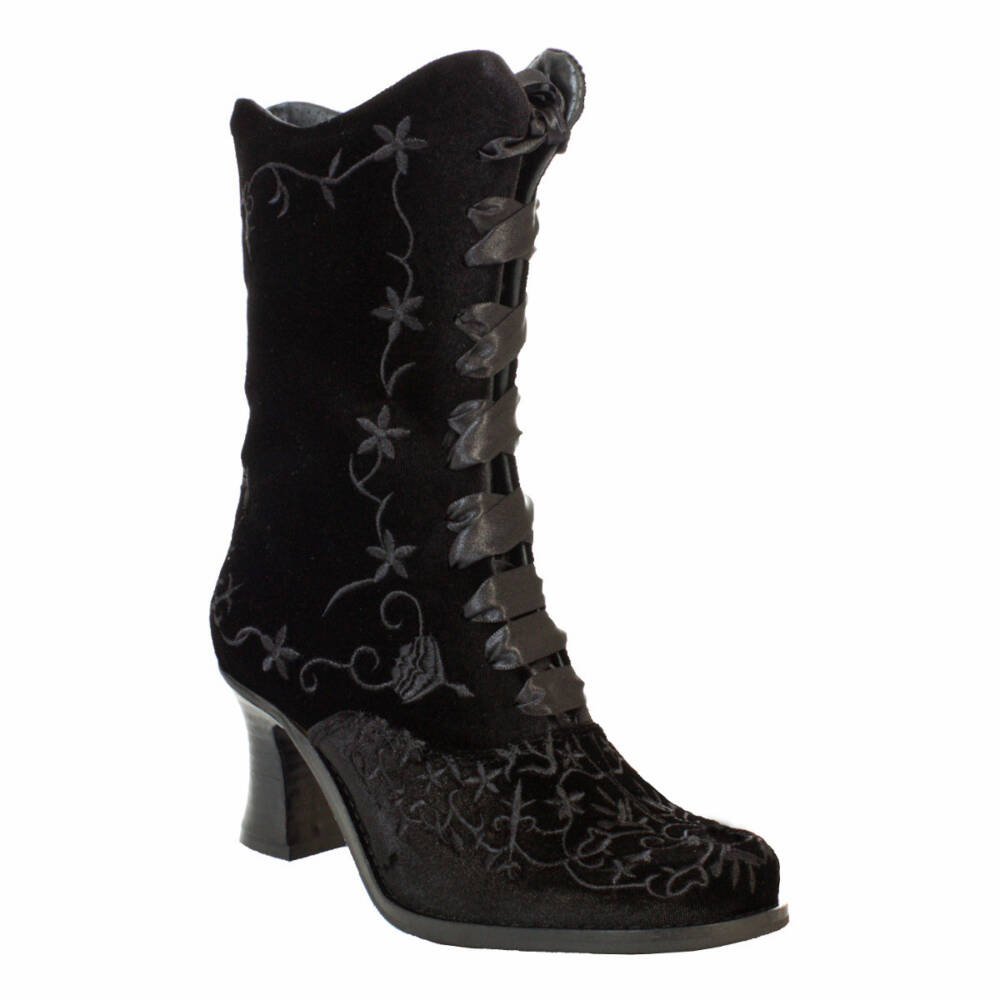 Boots & Braces Boots Black Velvet