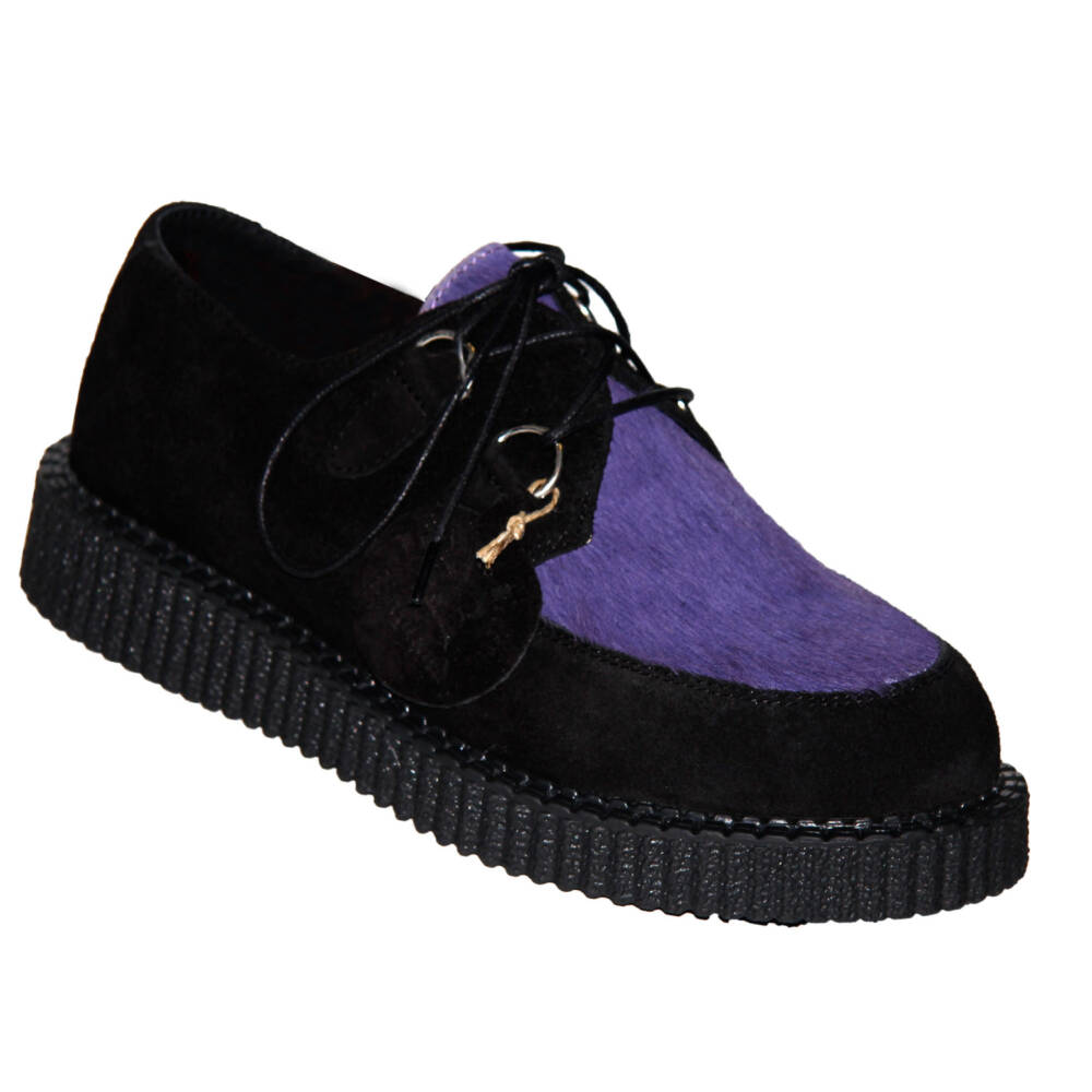 Boots & Braces Creeper Black New Fur