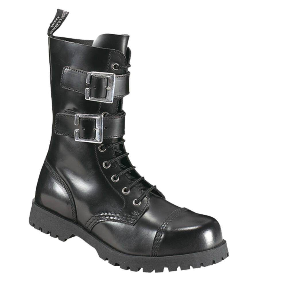 Boots & Braces Boots 10-Hole 2-Buckle