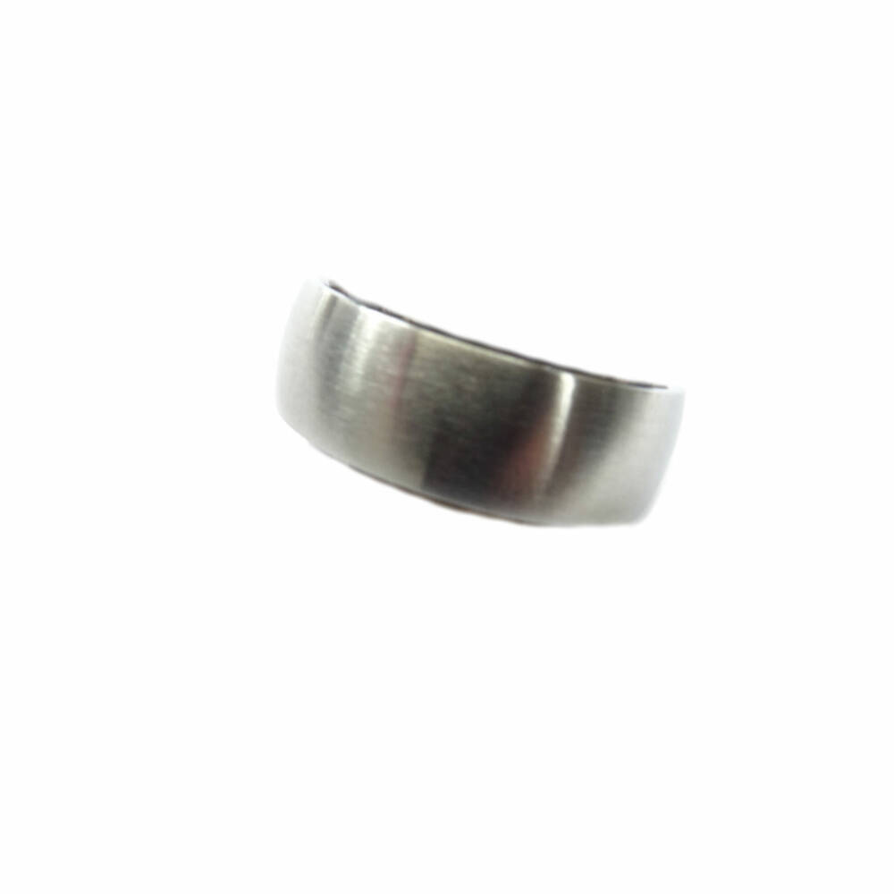 White Dragon Ring Dull Silver Brushed