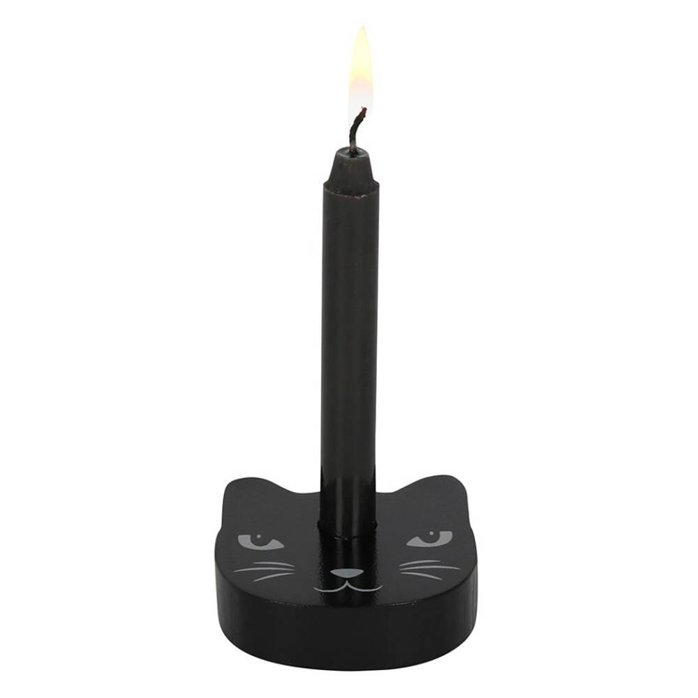 Spirit of Equinox Candlestick Black Cat Spell - Image 3