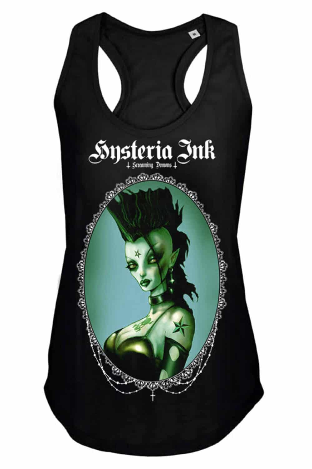 Hysteria Ink Tank Top Myriam