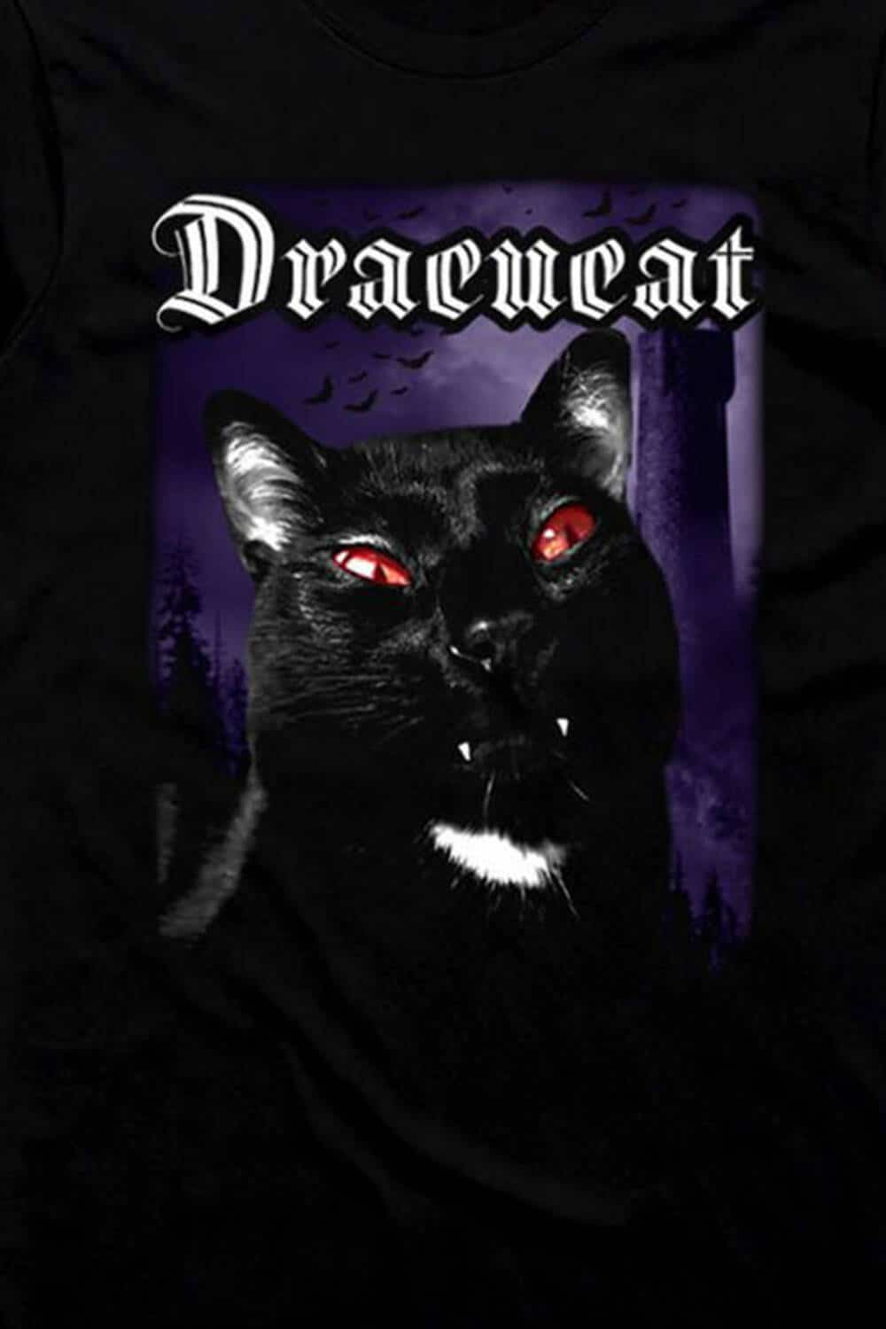 Gothicat Tank Top Dracucat - Image 2