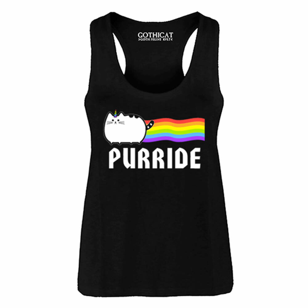 Gothicat Tank Top Purride