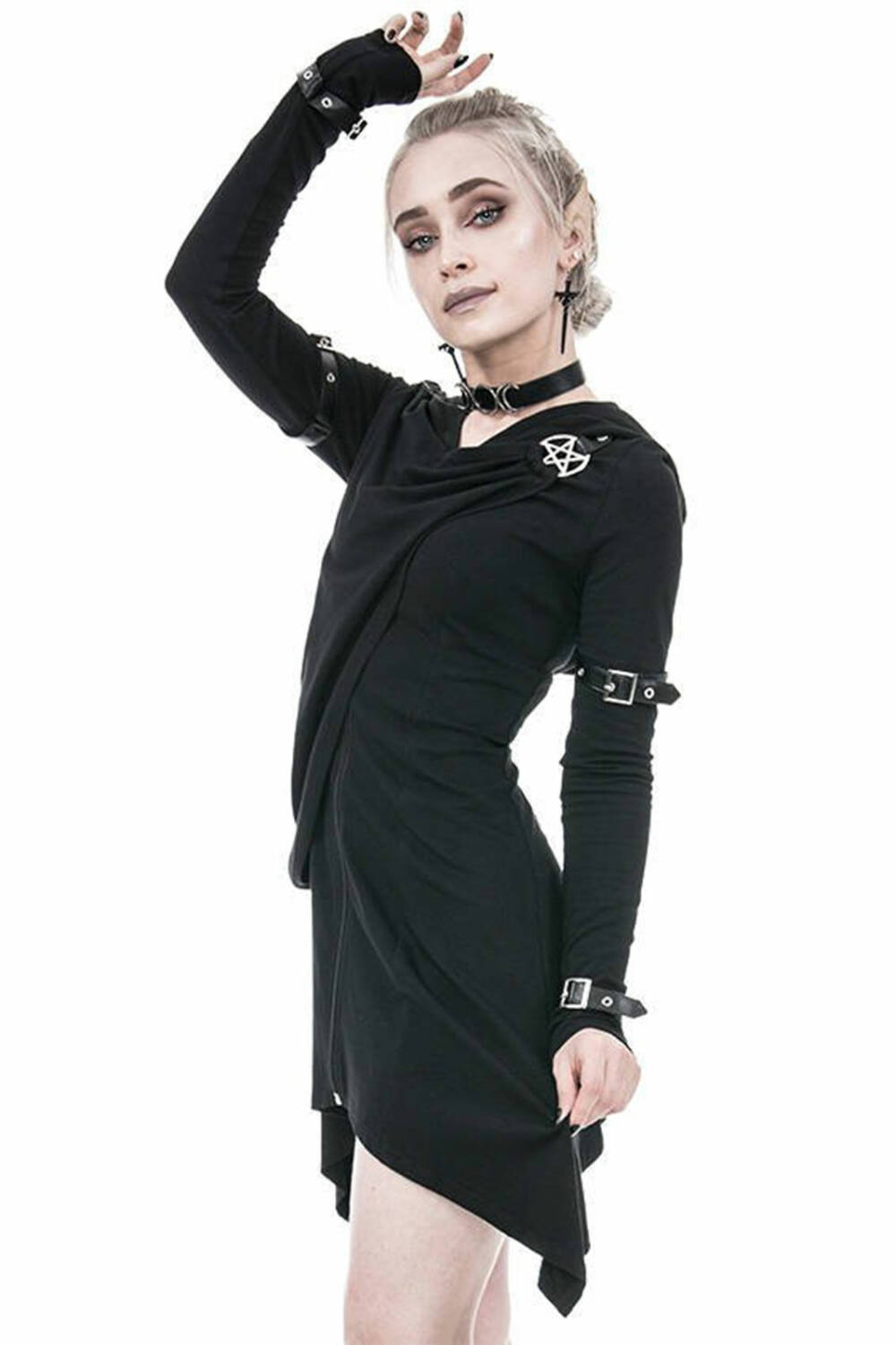 Restyle hooded jacket Black Hecate - Image 2