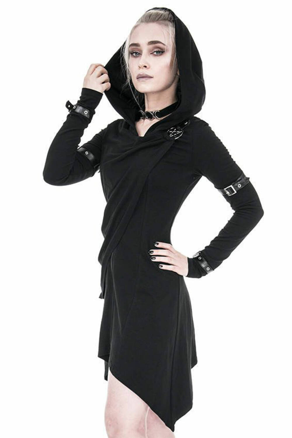 Restyle hooded jacket Black Hecate - Image 5