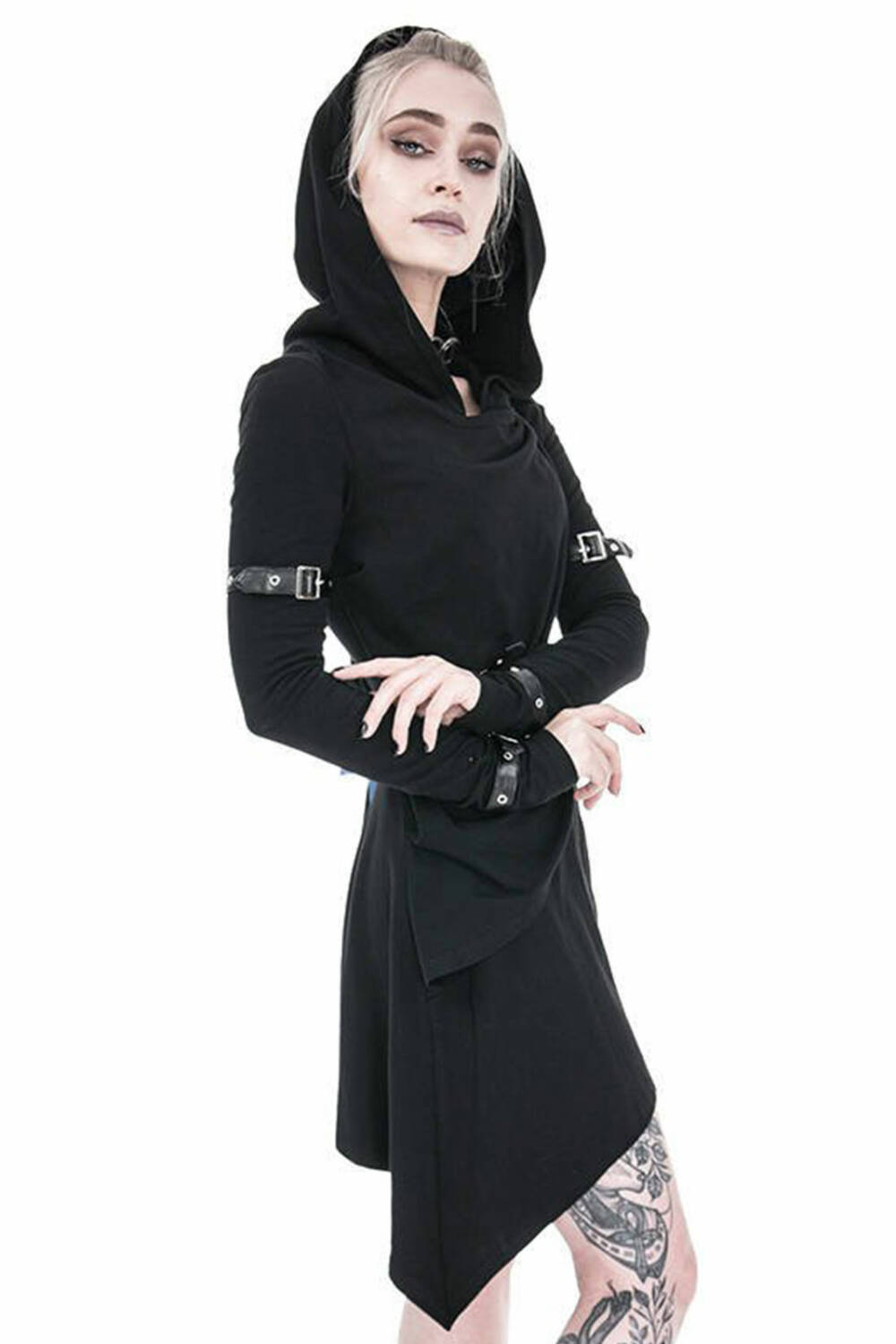 Restyle hooded jacket Black Hecate - Image 8