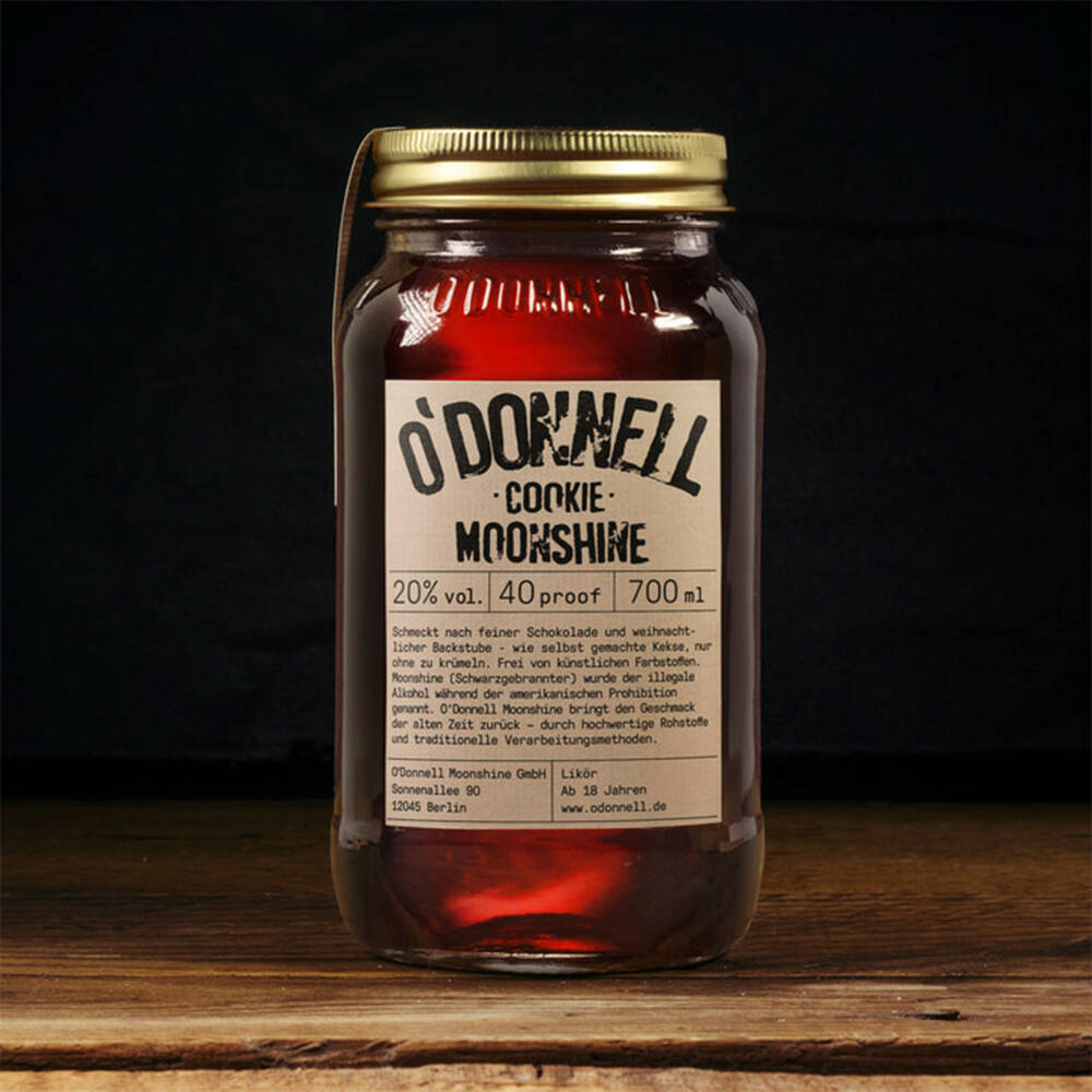 Liqueur O'Donnell Moonshine Cookie 0,7l, 20%