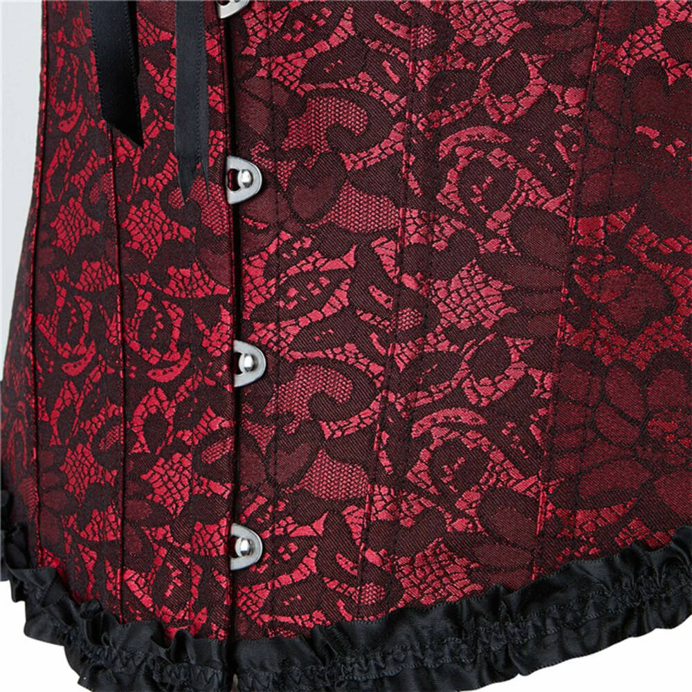 Moon Attic Corset Deep Red - Image 4