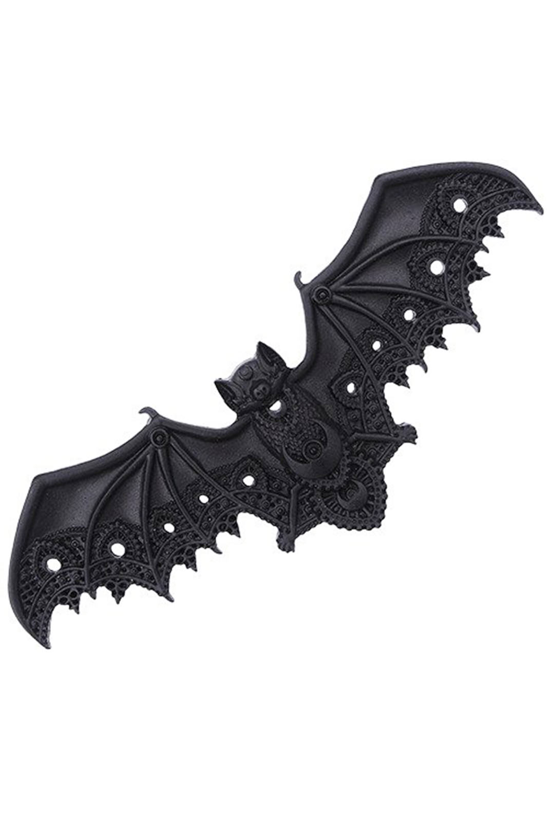 Restyle hair clip Black Lace Bat - Wonderland 13 Store