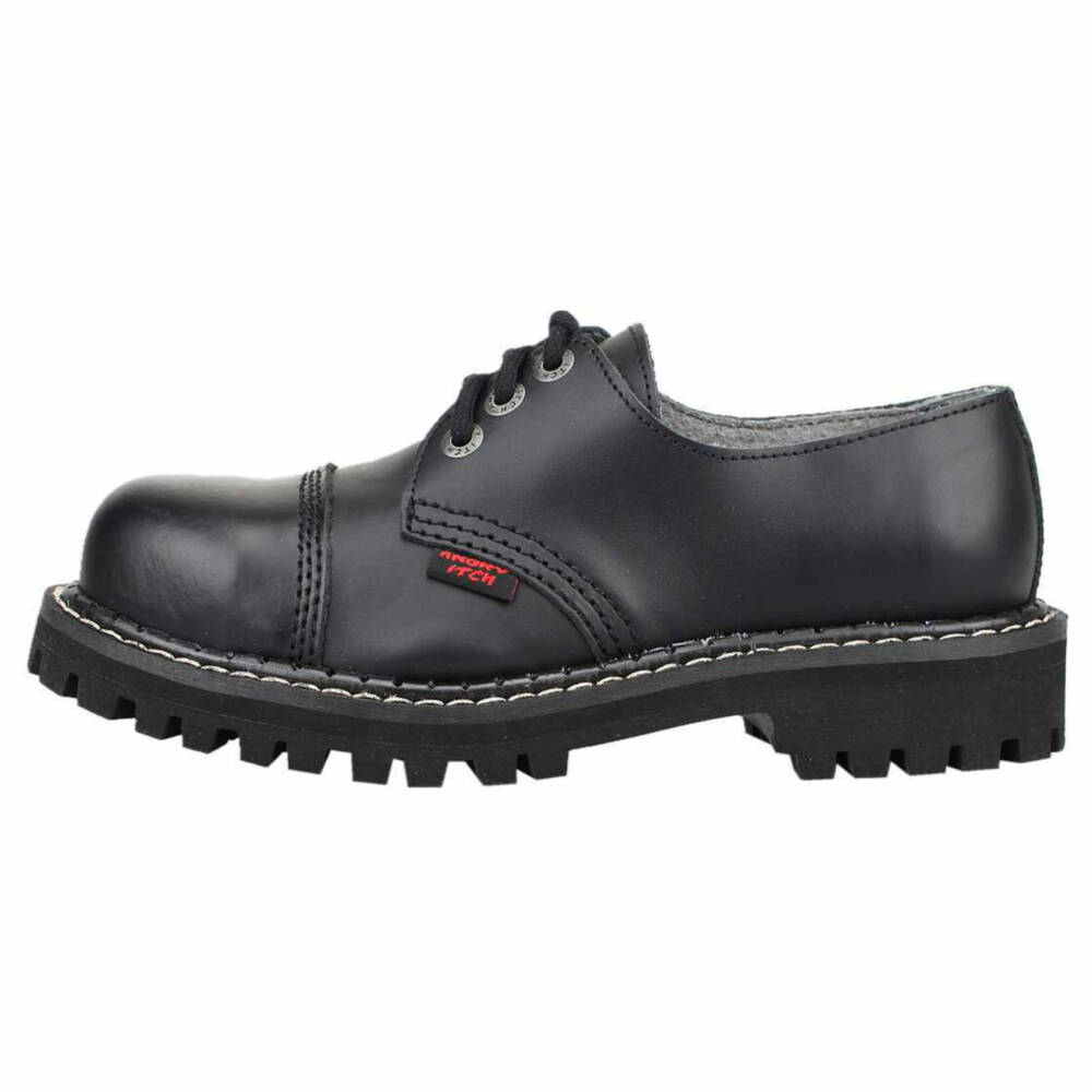 Angry Itch 3 Hole Lace Up Low Shoes - Image 2