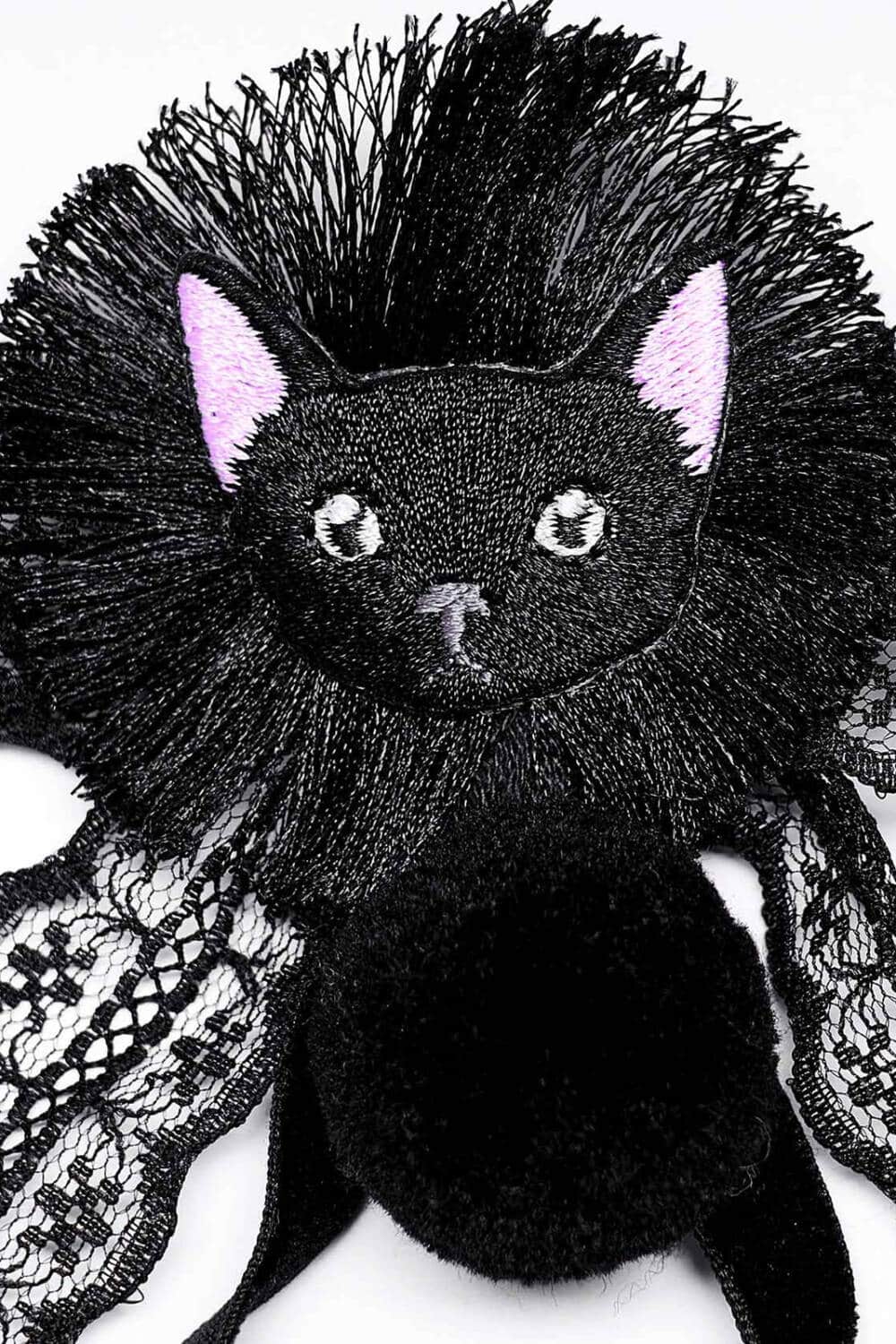 Punk Rave Bow Tie Black Cat - Image 5