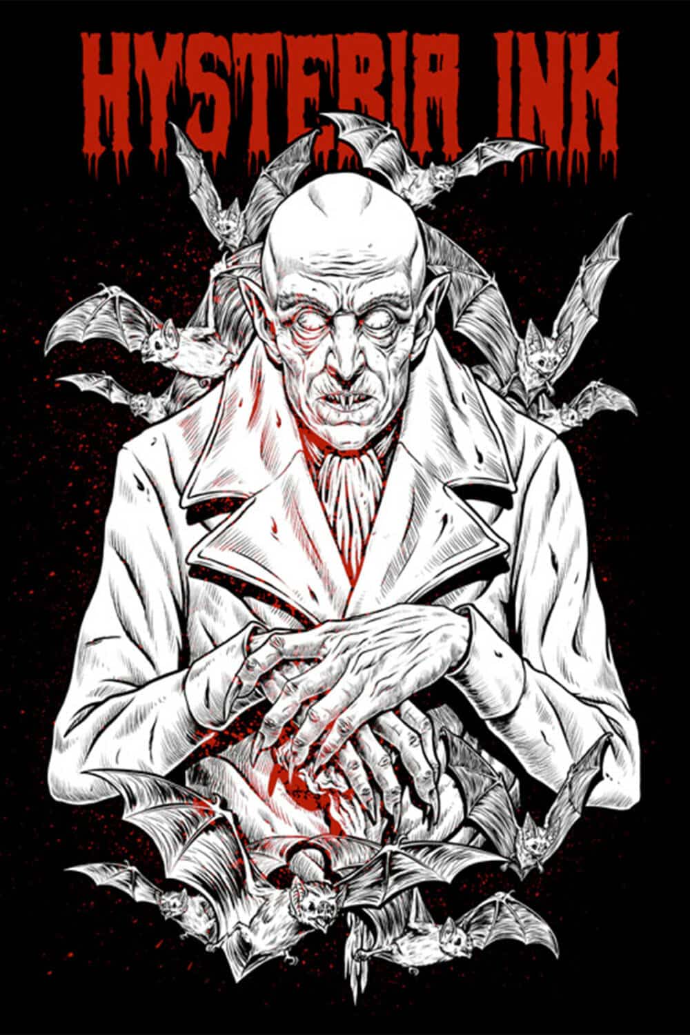 Hysteria Ink T-Shirt Nosferatu - Image 2