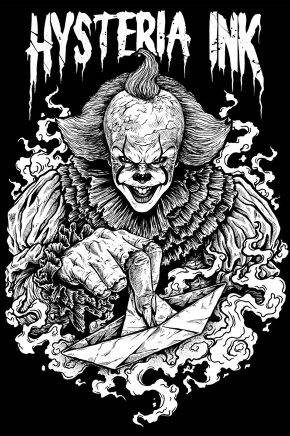 Hysteria Ink T-Shirt The Clown - Image 2
