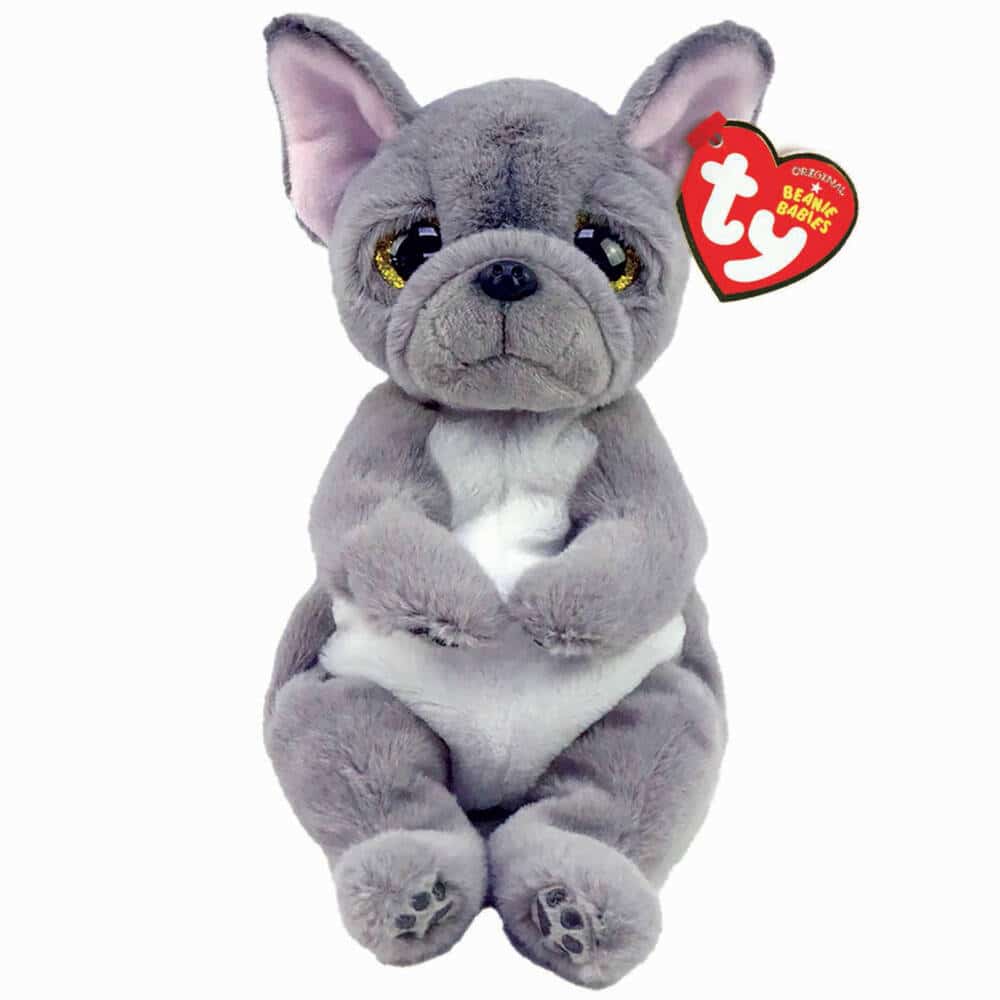 Ty stuffed animal Beanie Babie Bulldog Wilfred