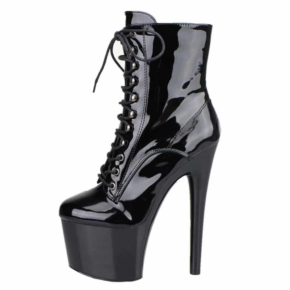 Erogance patent ankle boot Chasey