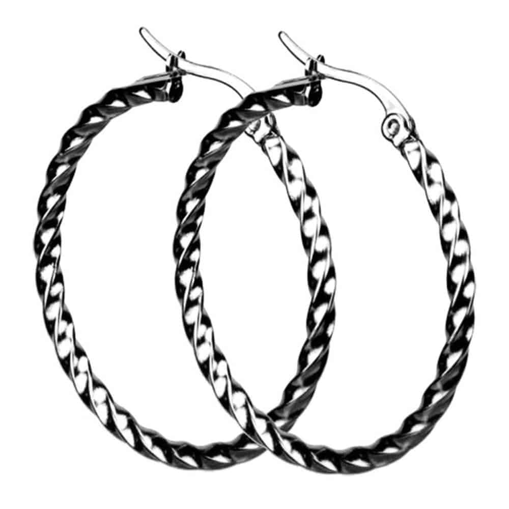 Ehawa earrings Curly Sue 35mm