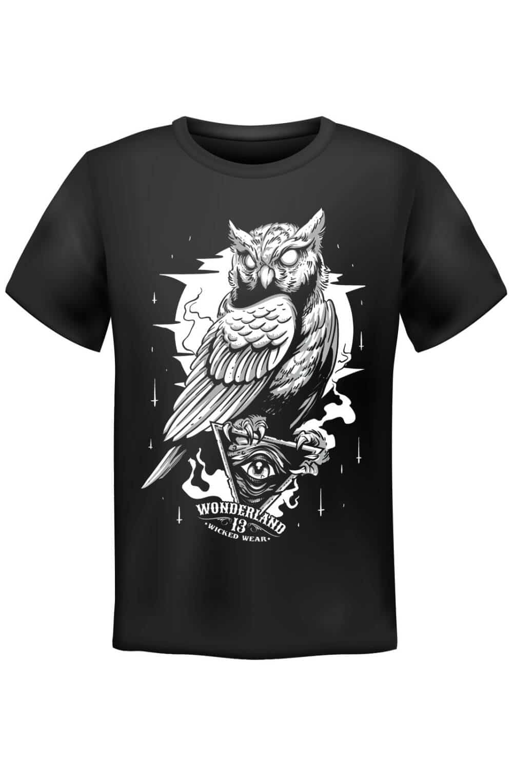 Wonderland 13 T-Shirt Night Owl