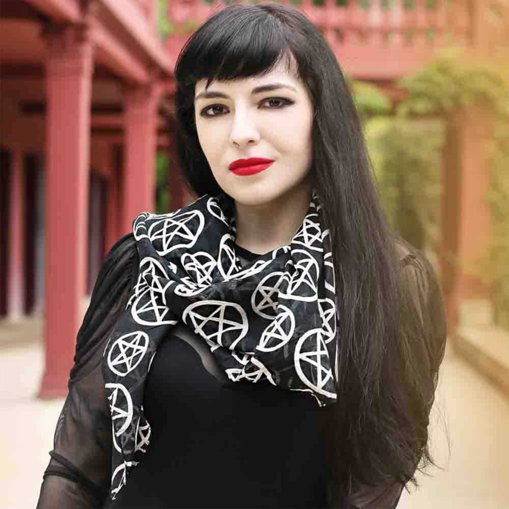 Black Sinner Neckerchief Pentagram Cult - Image 2