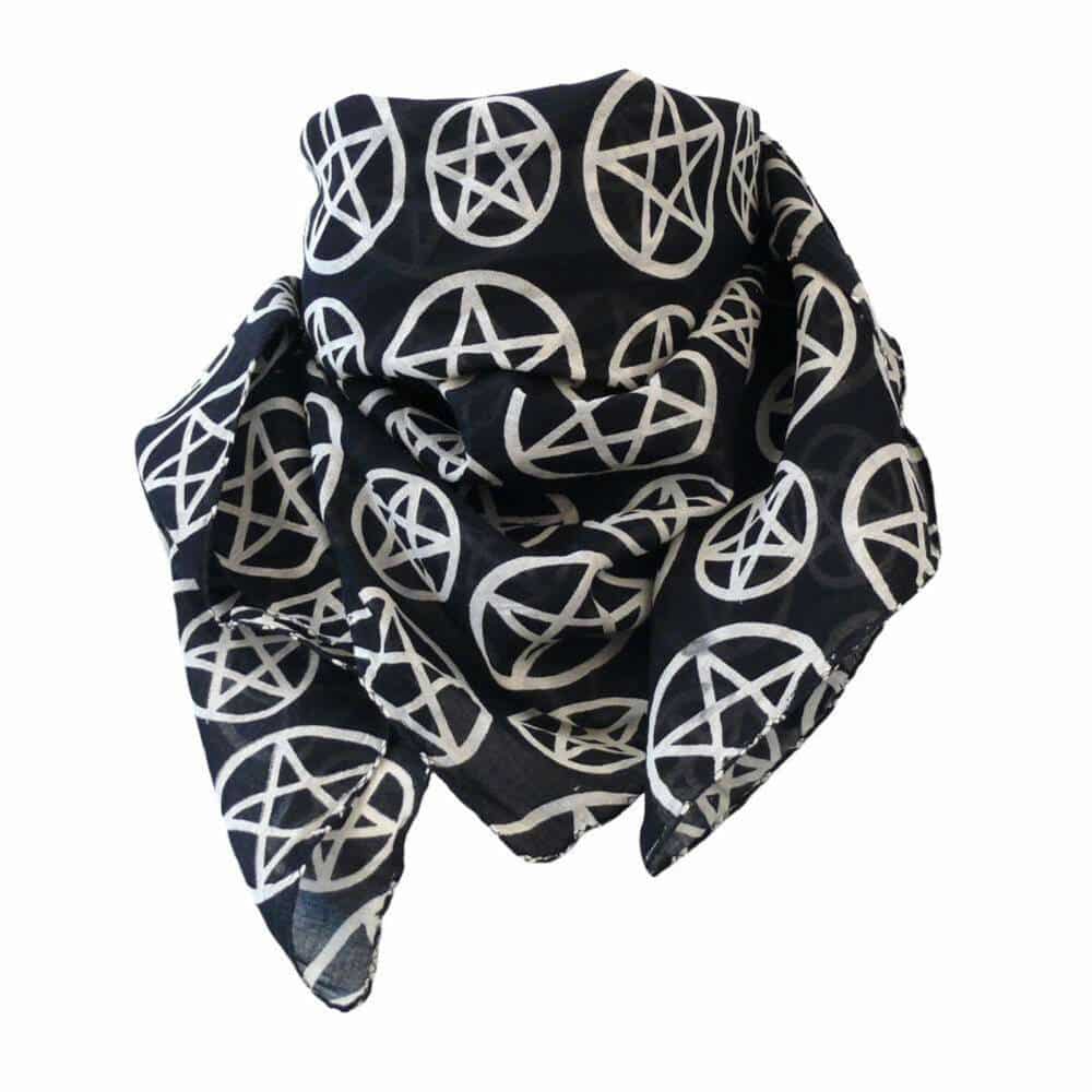 Black Sinner Neckerchief Pentagram Cult - Image 3