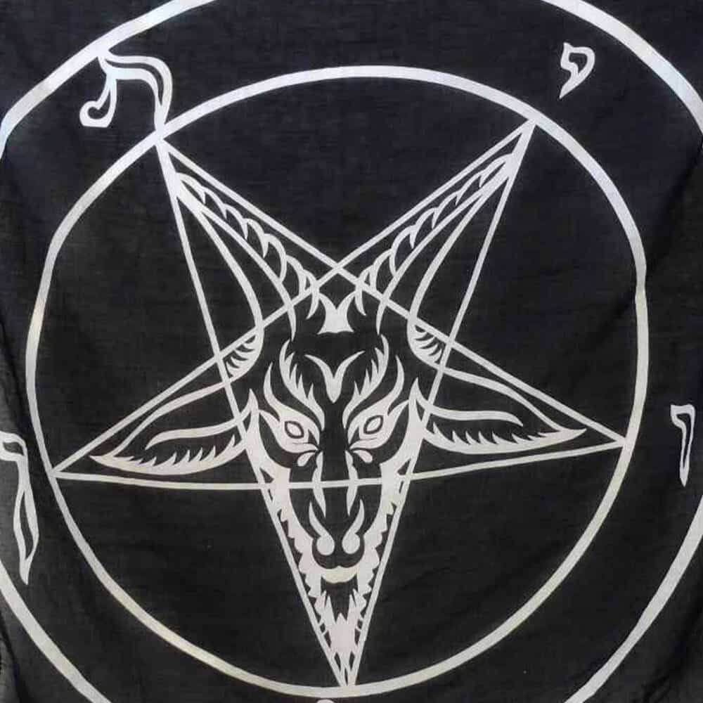 Black Sinner Bandana Baphomet - Image 5