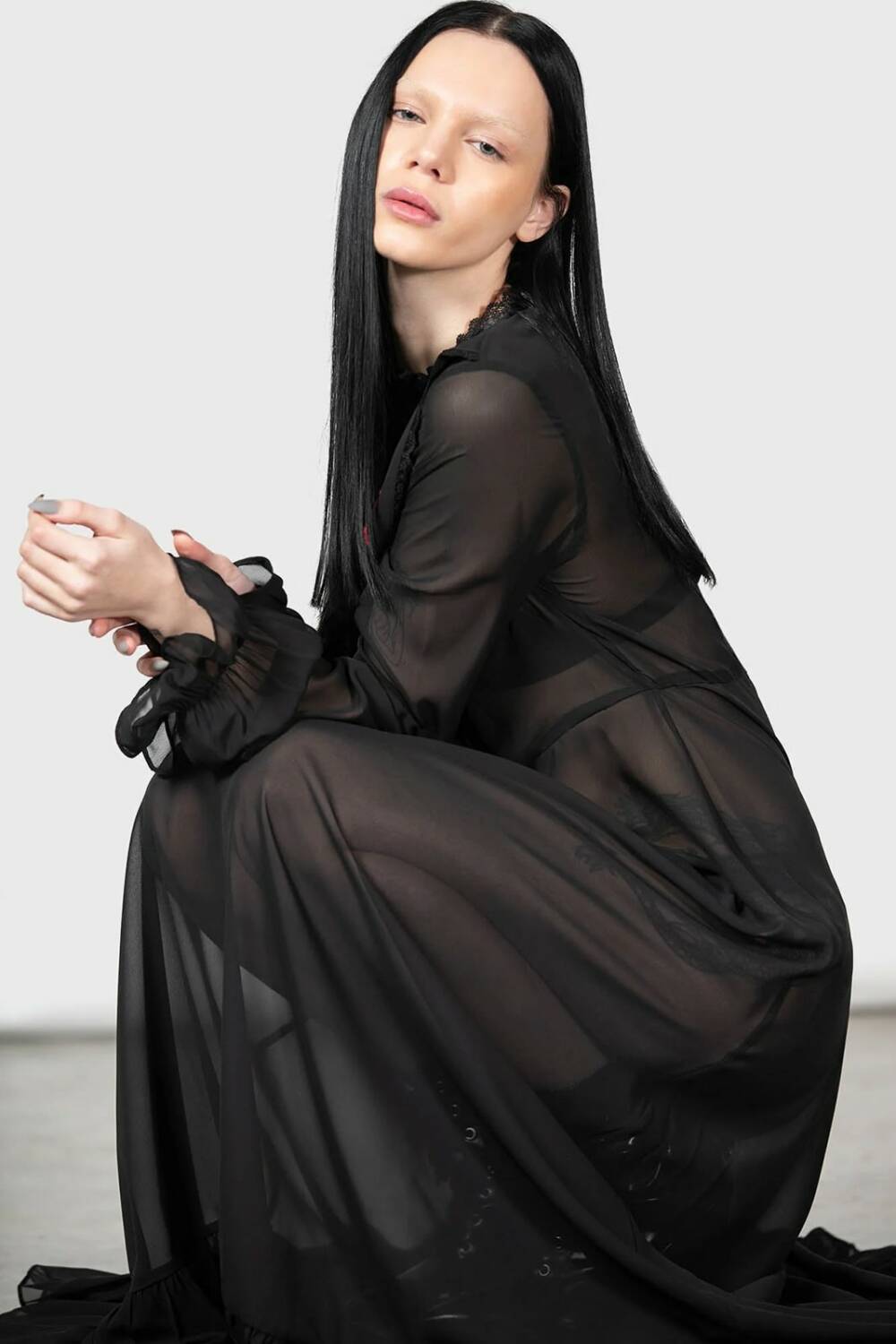 Killstar dress Miss Thumberlina Maxi - Image 2