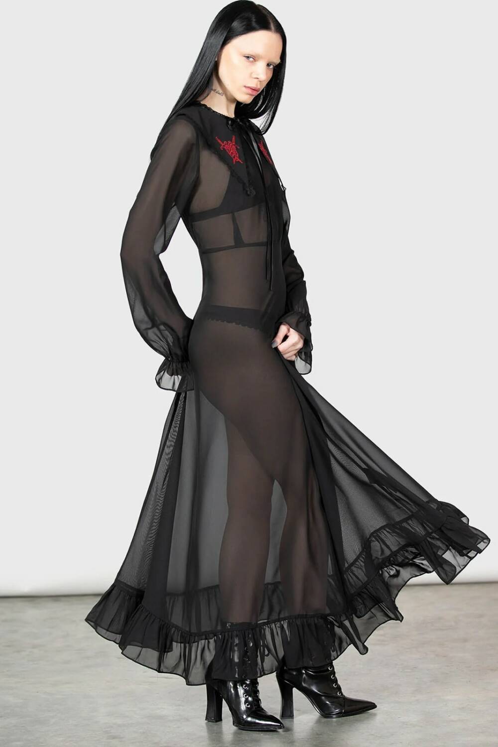 Killstar dress Miss Thumberlina Maxi - Image 3