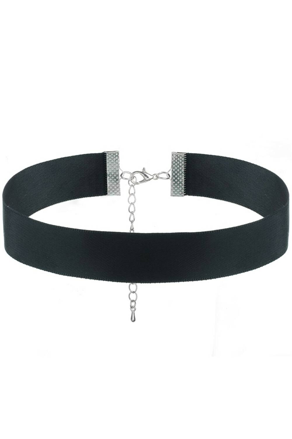 Sayila Choker Black Satin 2cm