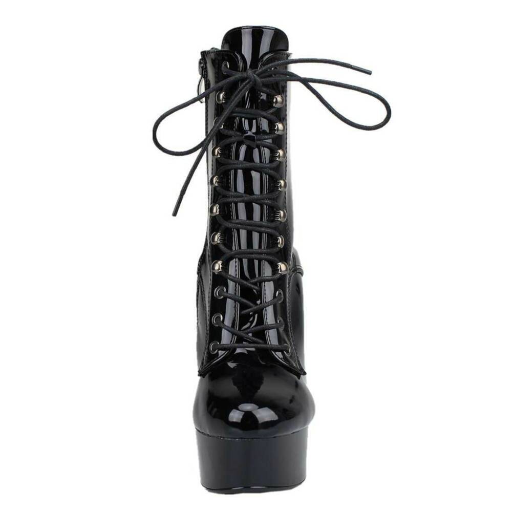 Erogance patent ankle boot Candie - Image 4