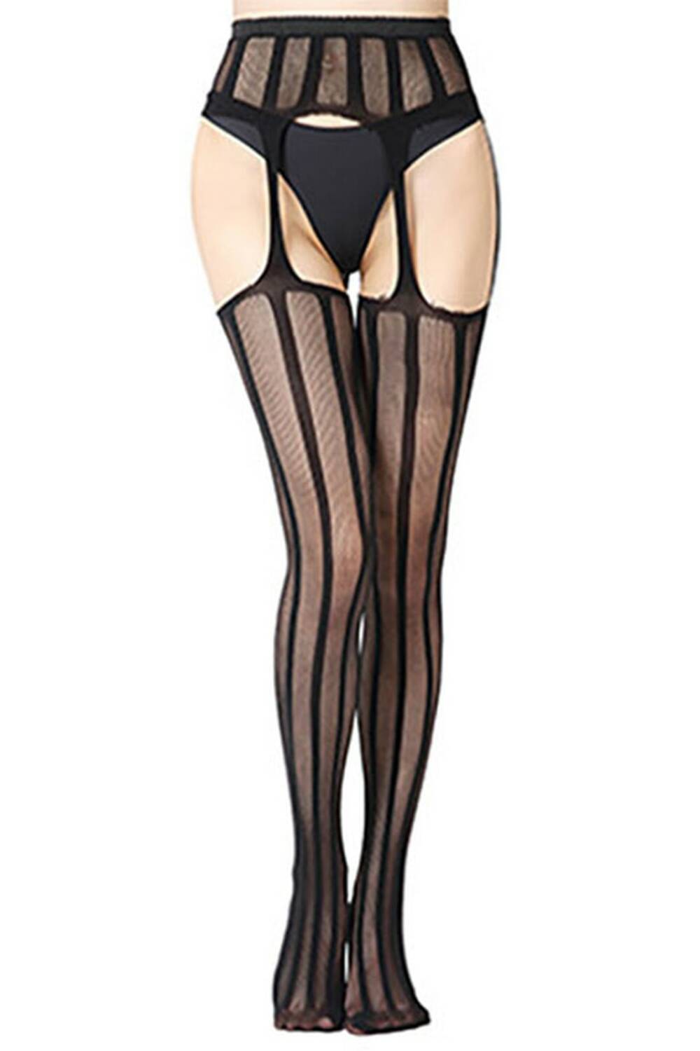 Alcatraz Gothic Tights Suspender V2