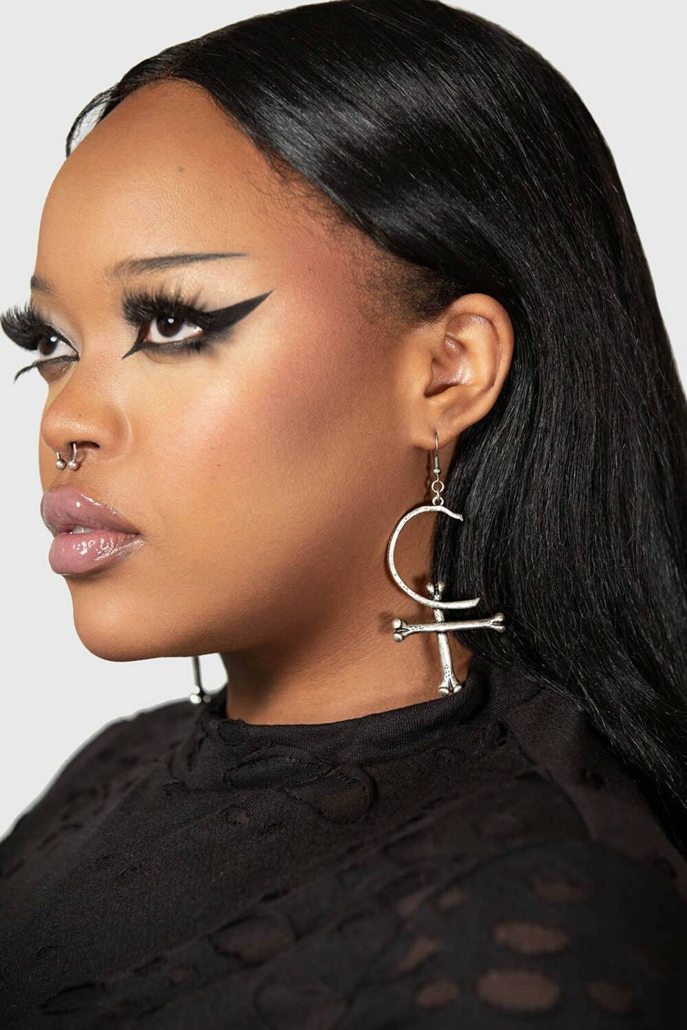 Killstar earrings Harvesting Moonchild - Image 3