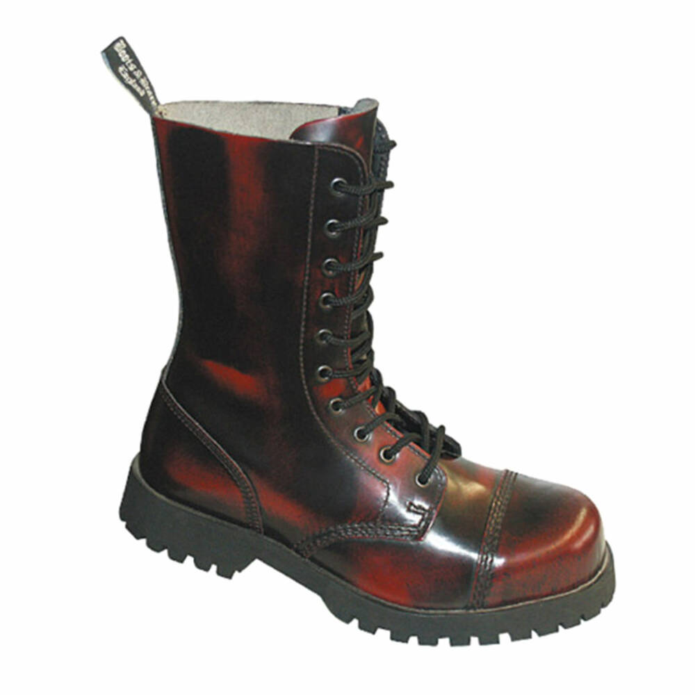 Boots & Braces 10 Eye Boots Rub-Off