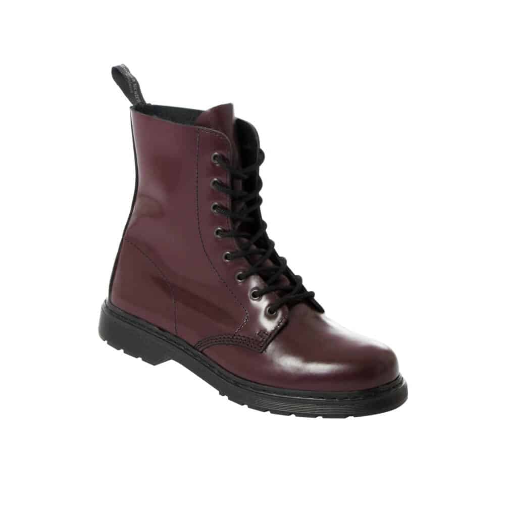 Boots & Braces 8-Eye Boots Easy Way Cherry