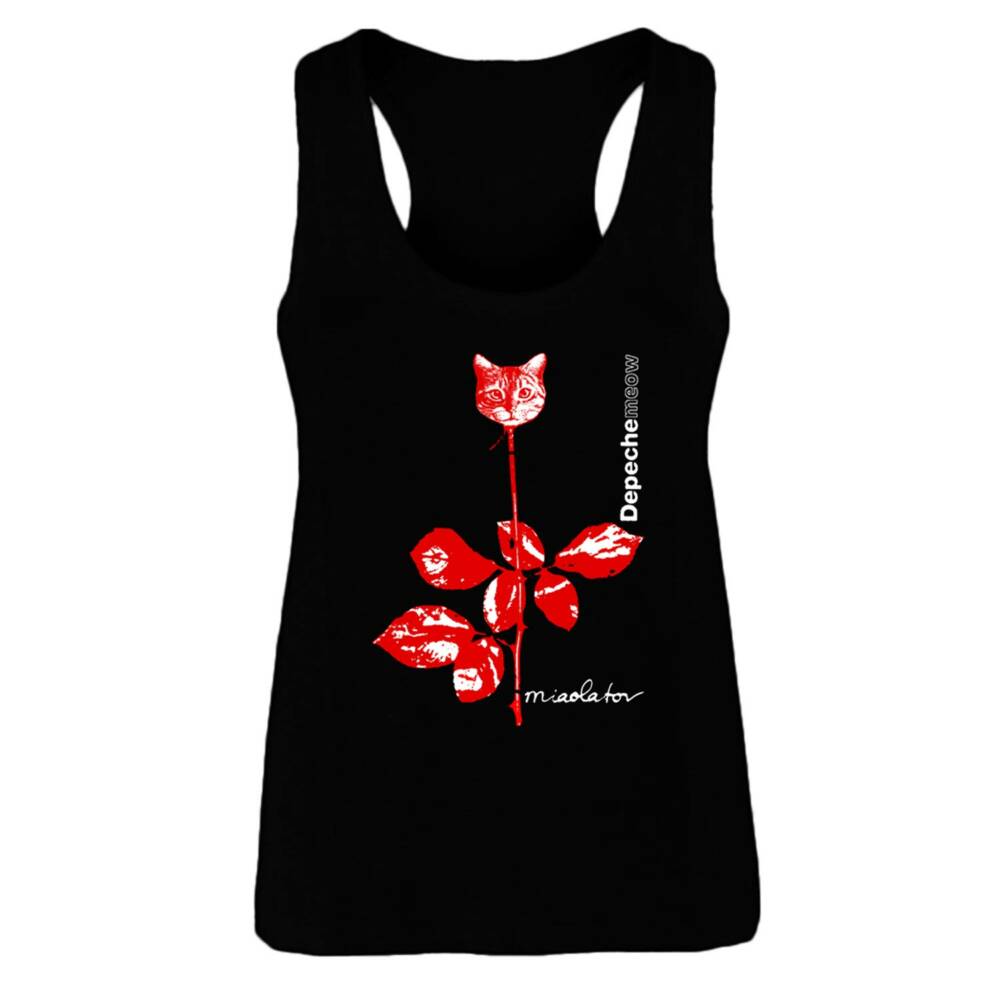 Gothicat Tank Top Depeche Meow - Miaolator