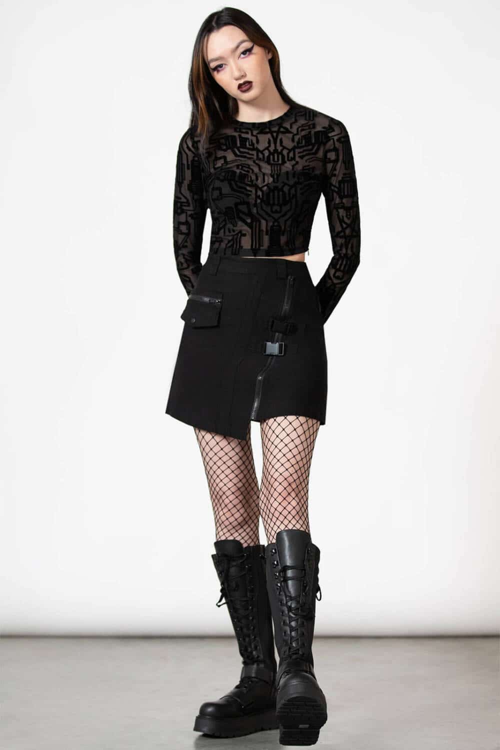 Killstar mini skirt Keyla - Image 2