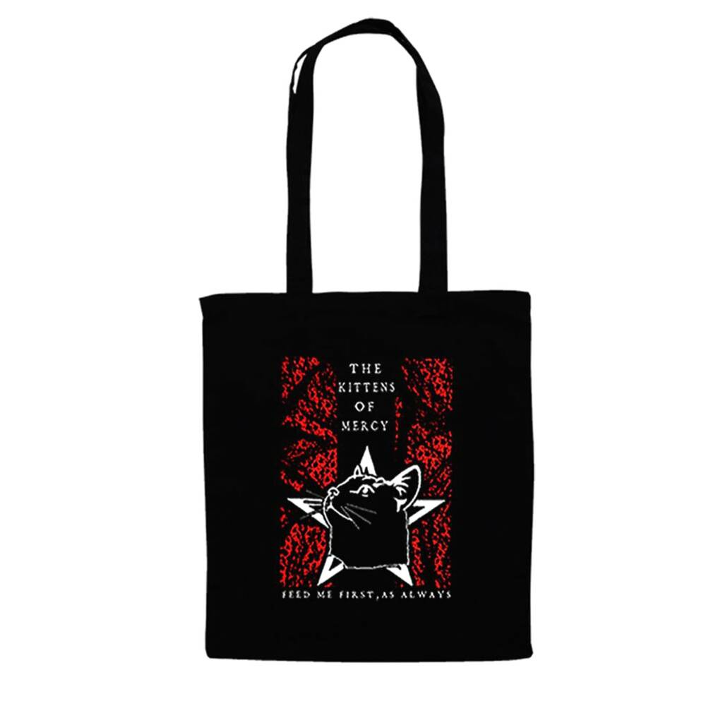 Gothicat fabric bag Kittens of Mercy - Feed me first