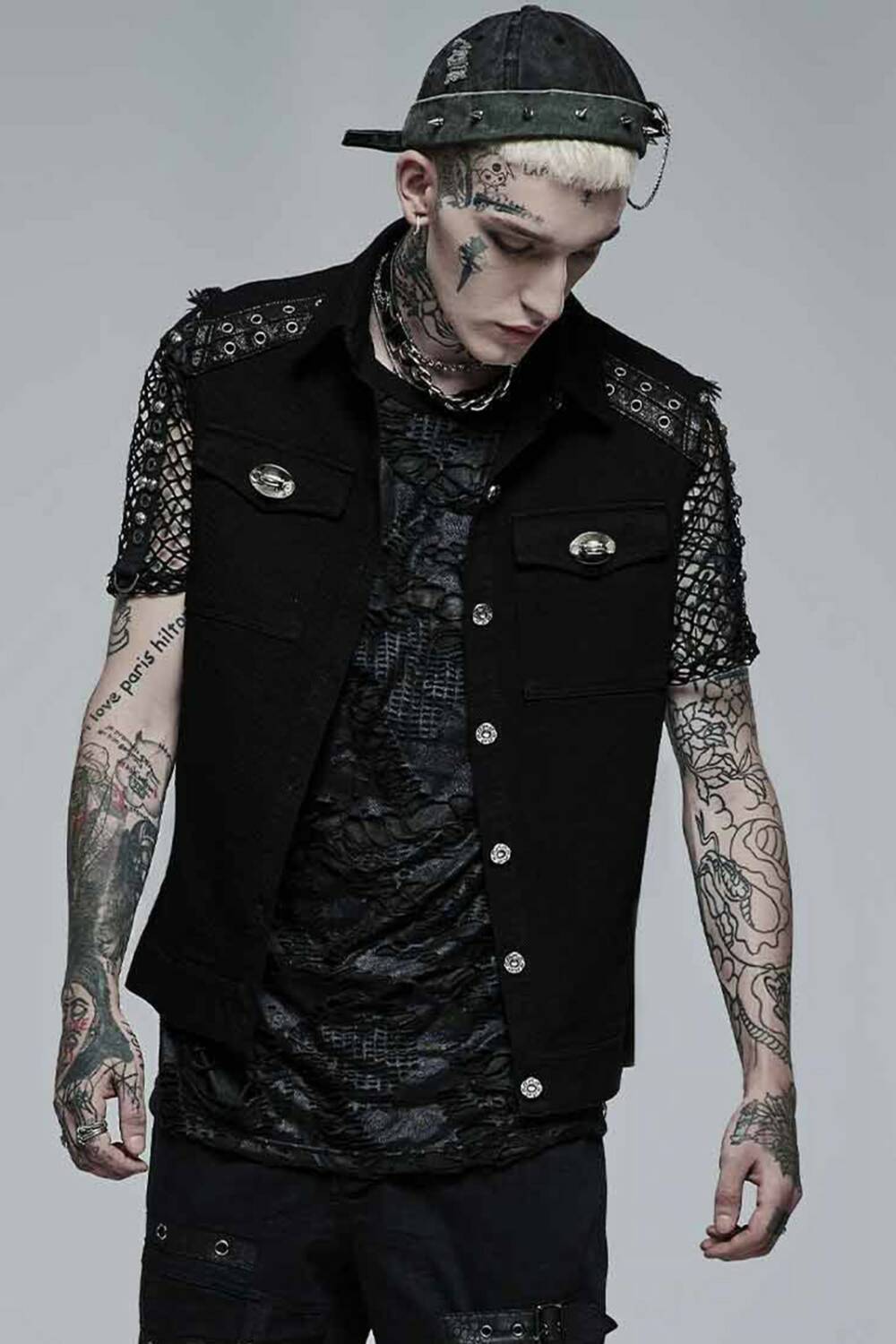 Punk Rave Vest Deviant Behaviour - Image 4