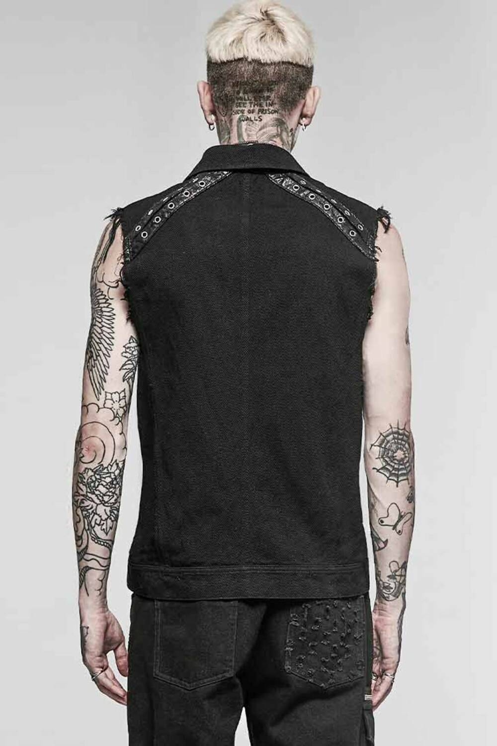 Punk Rave Vest Deviant Behaviour - Image 5