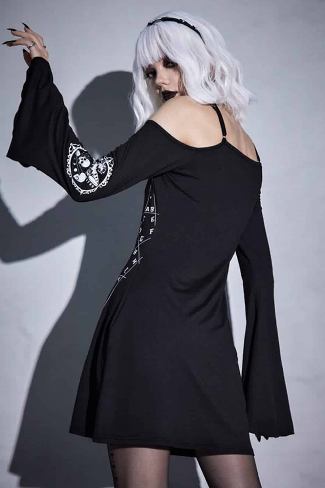 Romwe dress Skull Frame Wonderland 13 Store