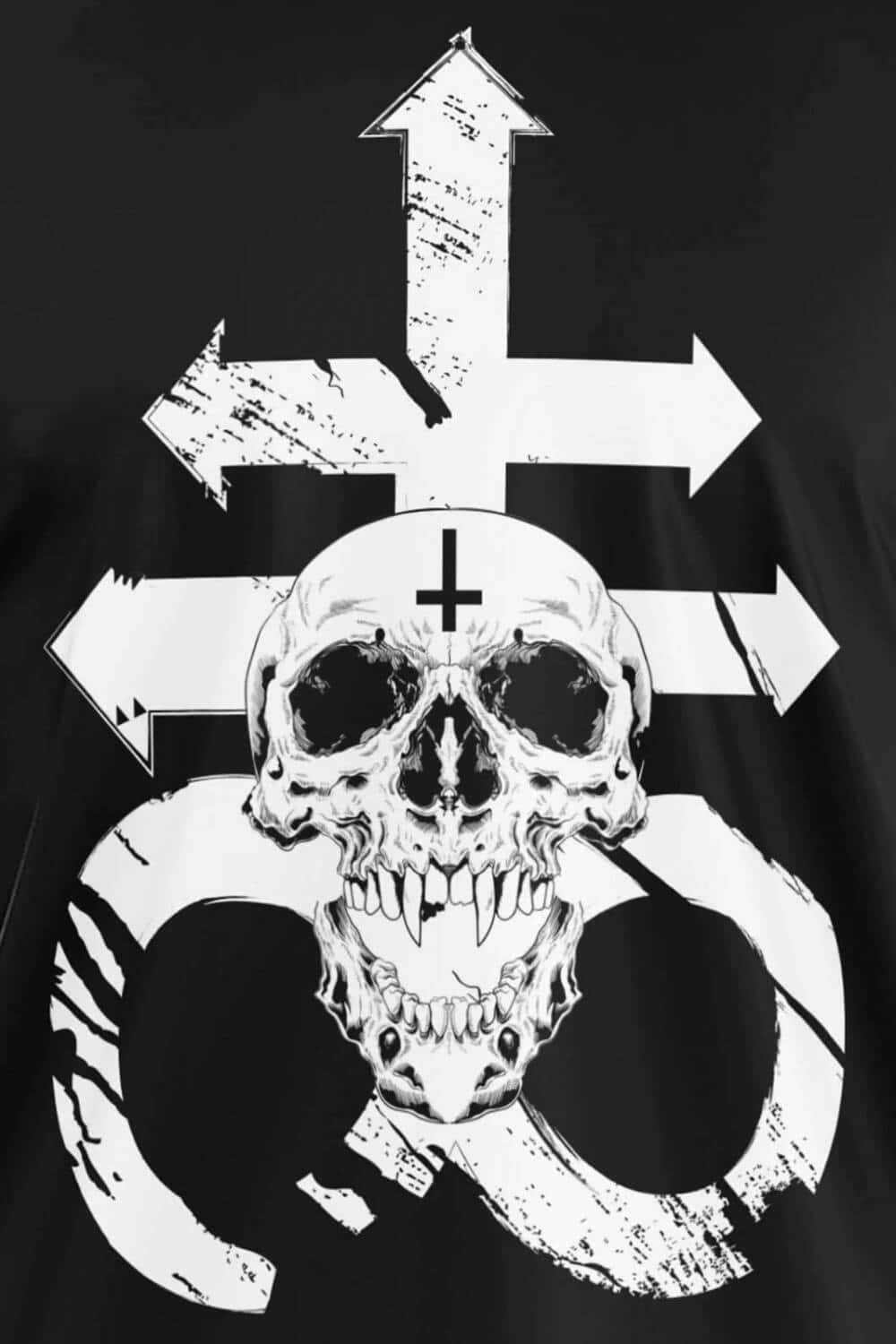 Easure T-Shirt Leviathan Skull - Image 2