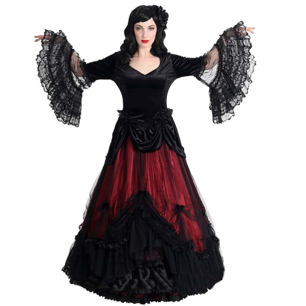 Sinister Skirt Blood Noir