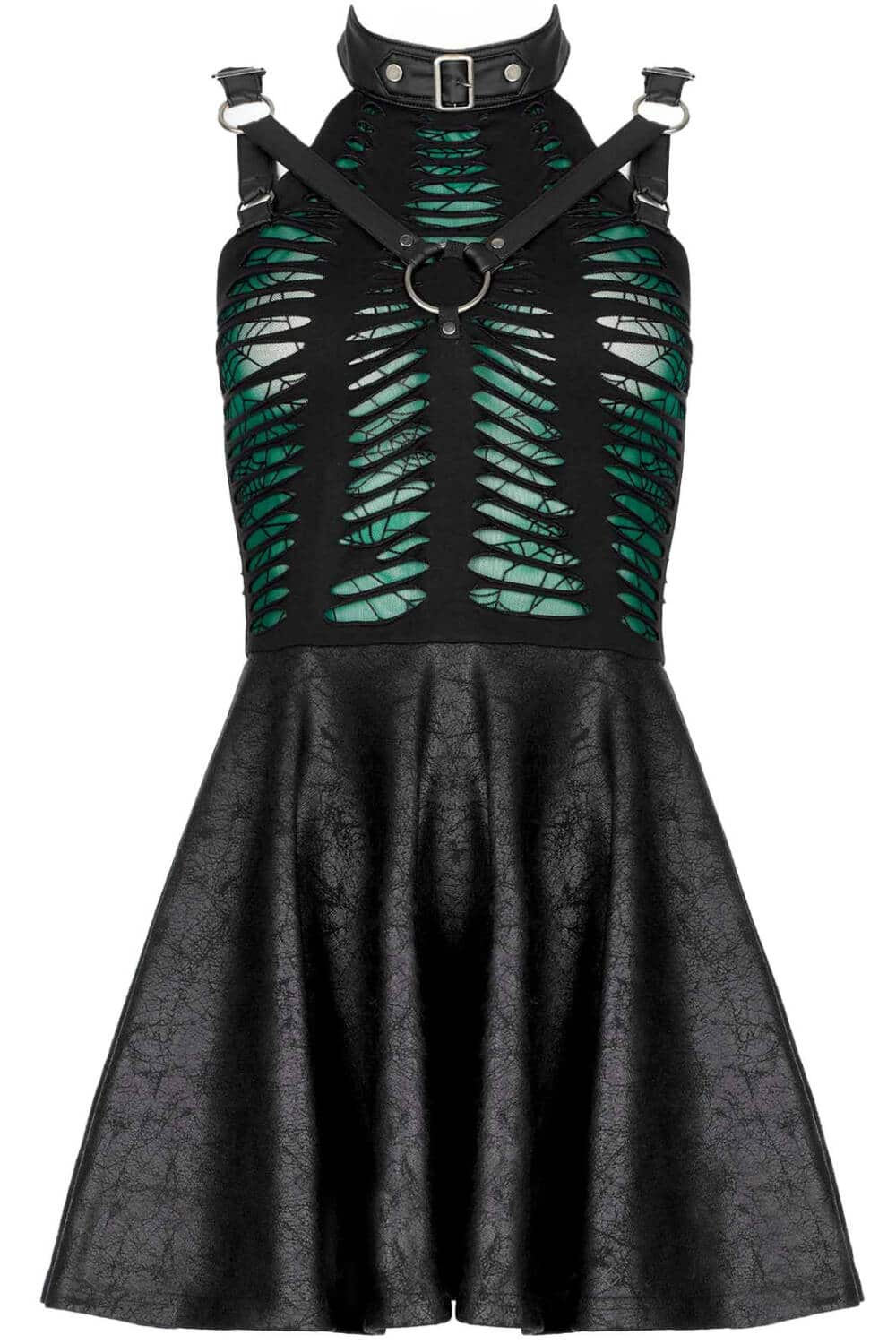 Punk rave dress Widows Poison - Image 2