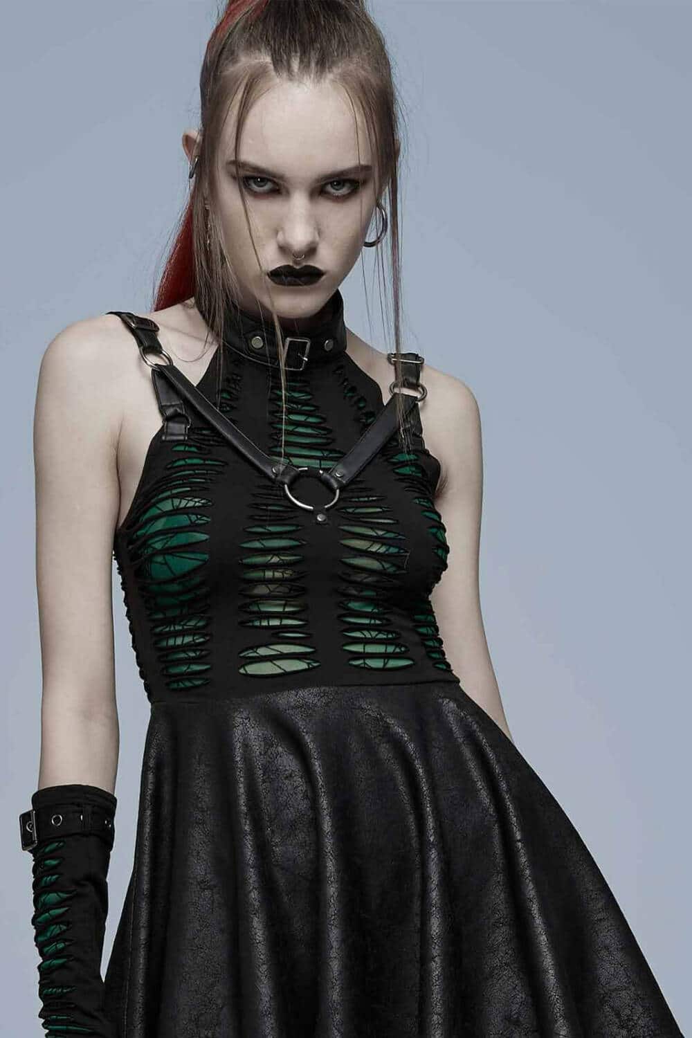 Punk rave dress Widows Poison - Image 3