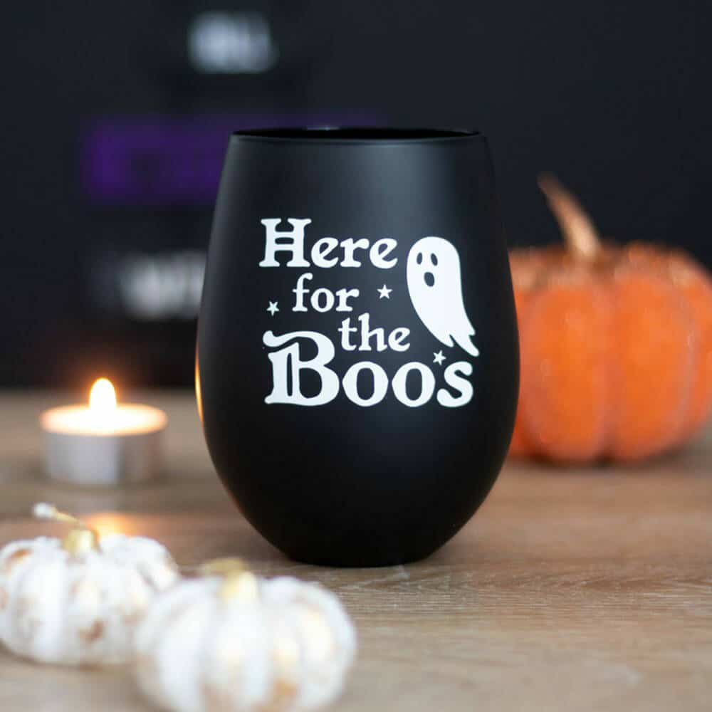 Spirit of Equinox Wine Glass Here for the Boos - Image 2