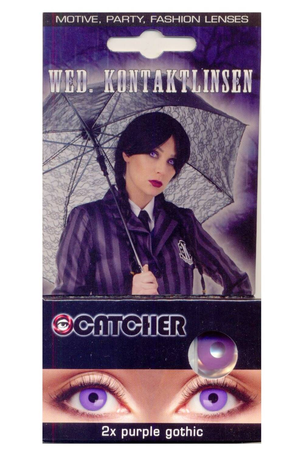 Eyecatcher Contact Lenses Wed Purple