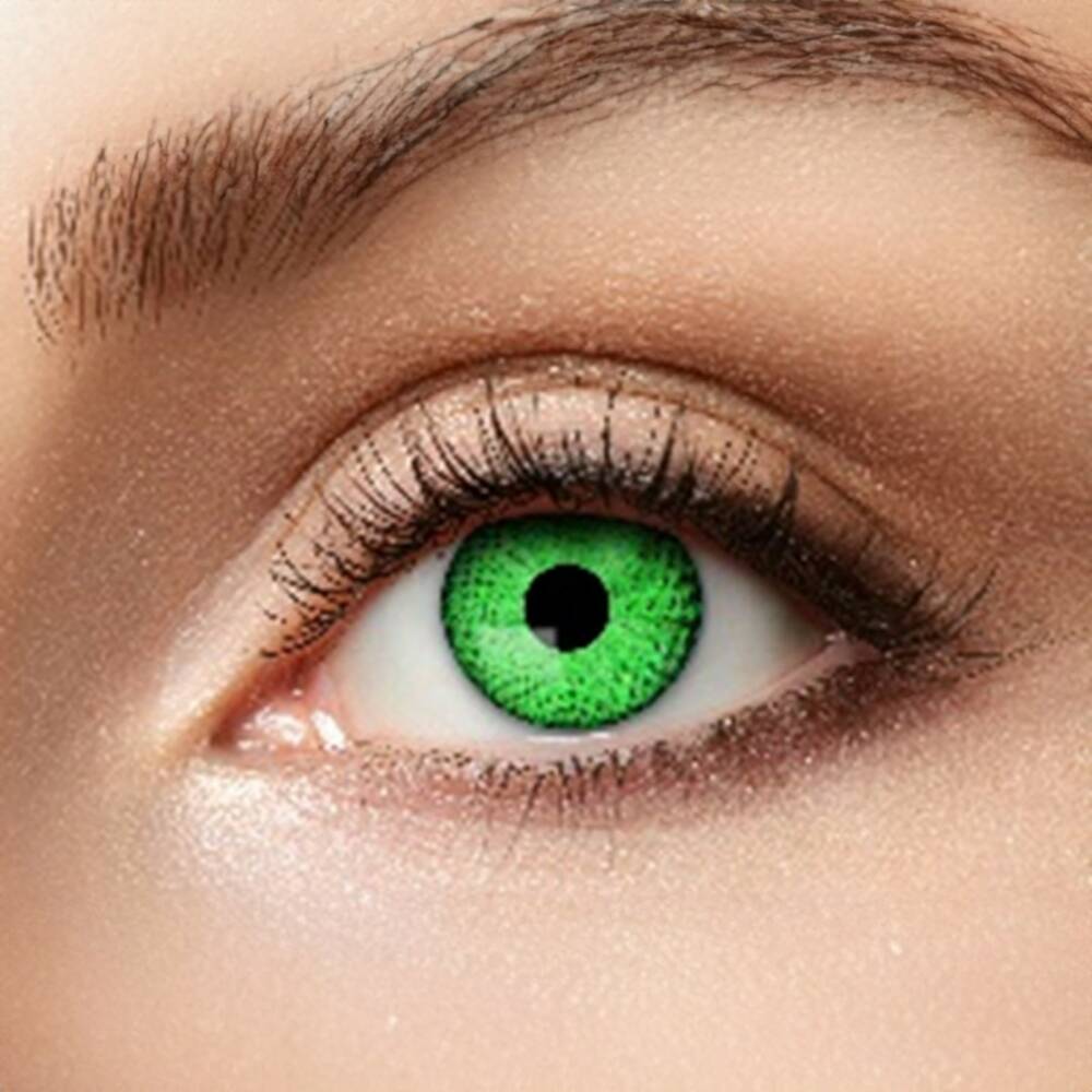 Eyecatcher Contact Lenses Electro Green