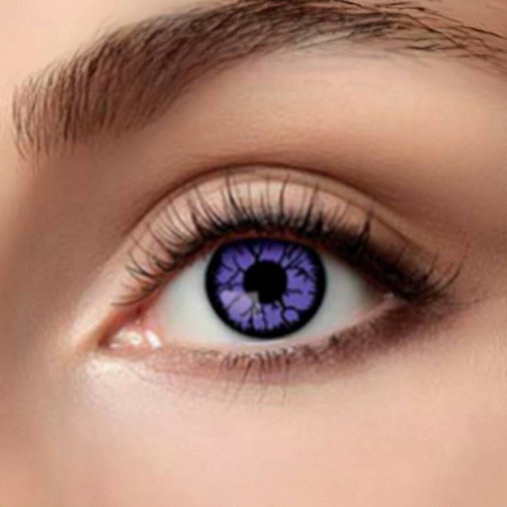 Eyecatcher Contact Lenses Purple Monster