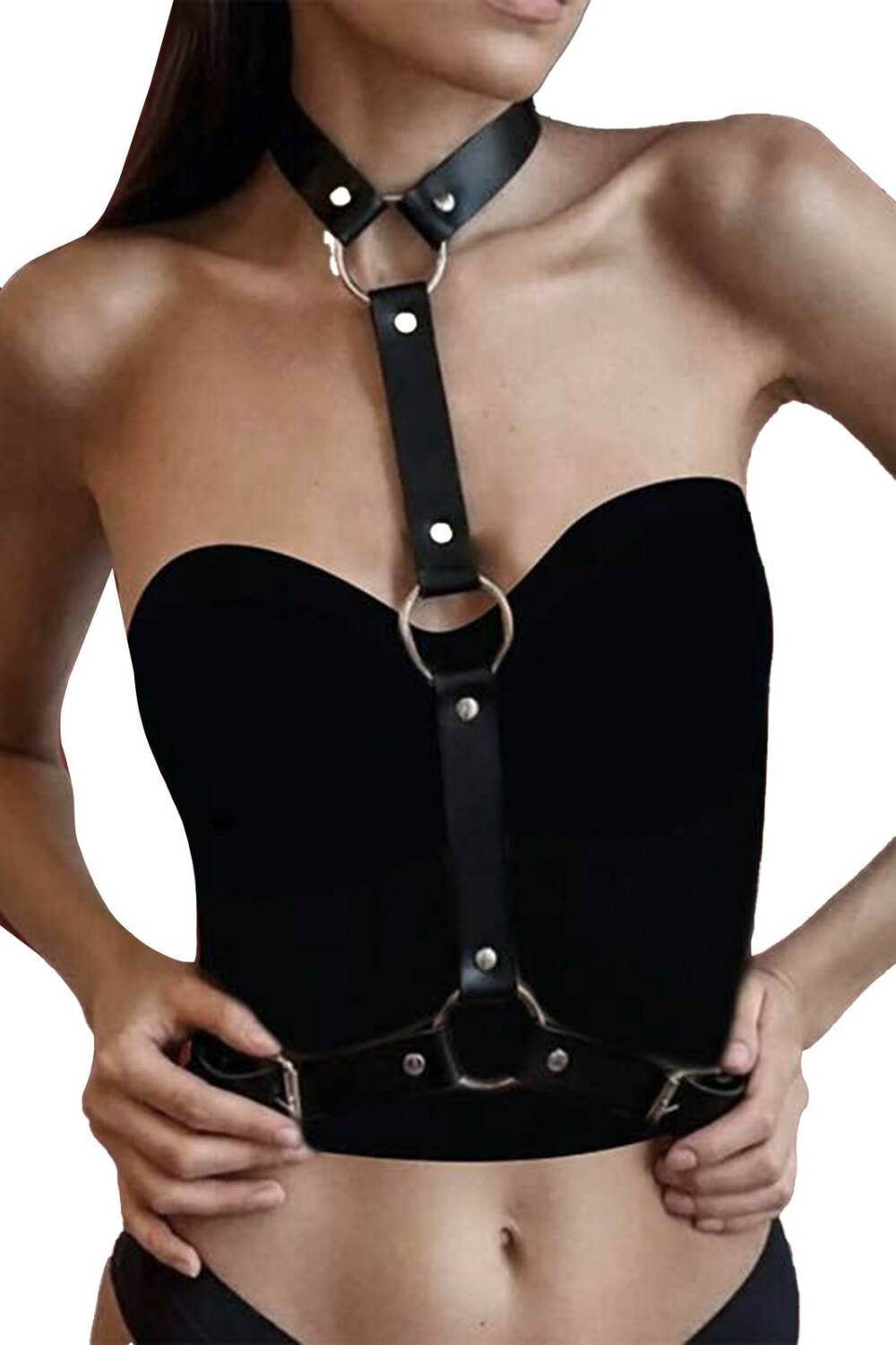 Romwe Harness Top Down