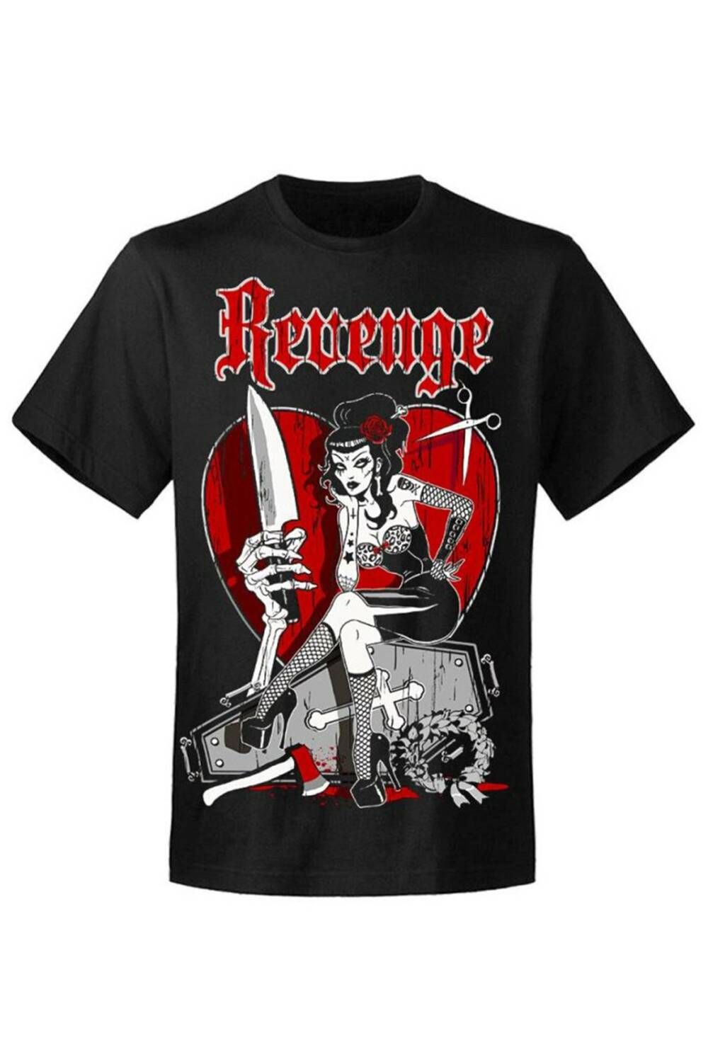 Hysteria Ink T-Shirt Screaming Demons Revenge