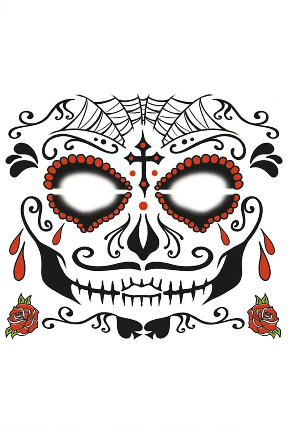 Maskworld adhesive tattoo Sugar Man - Image 2